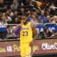 Lebron James van de Los Angeles Lakers